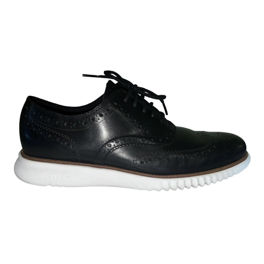 ECCO ST.1 Hybrid Zero Grands Black Leather Oxford Size 9